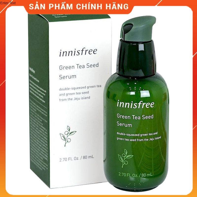 [HCM]Serum innisfree Cấp ẨmSe Khít Lỗ Chân Lông-Dưỡng Trắng Da 80ml(Hàn Quốc)-Tredepstore