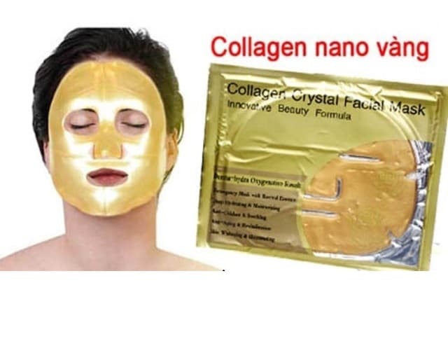 [HCM][XẢ KHO] Mặt Nạ Đắp Mặt Collagen Vàng 24k - Kho Si Net Viet