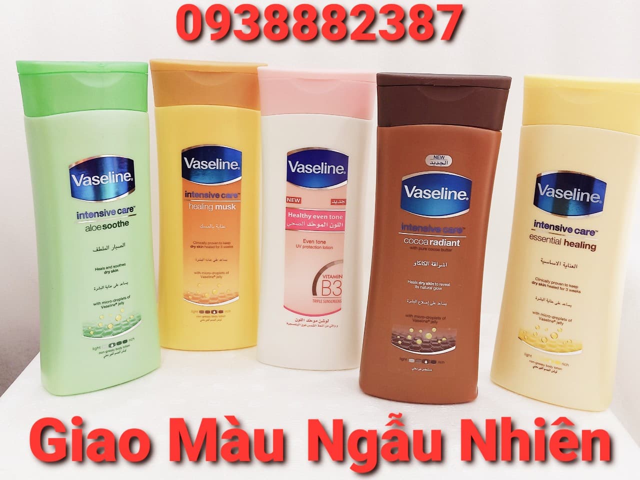 [HCM]SALE - [SALE SỐC] Sữa Dưỡng Thể Vaseline Thái Lan Trắng Da Toàn Thân Chai 400ml