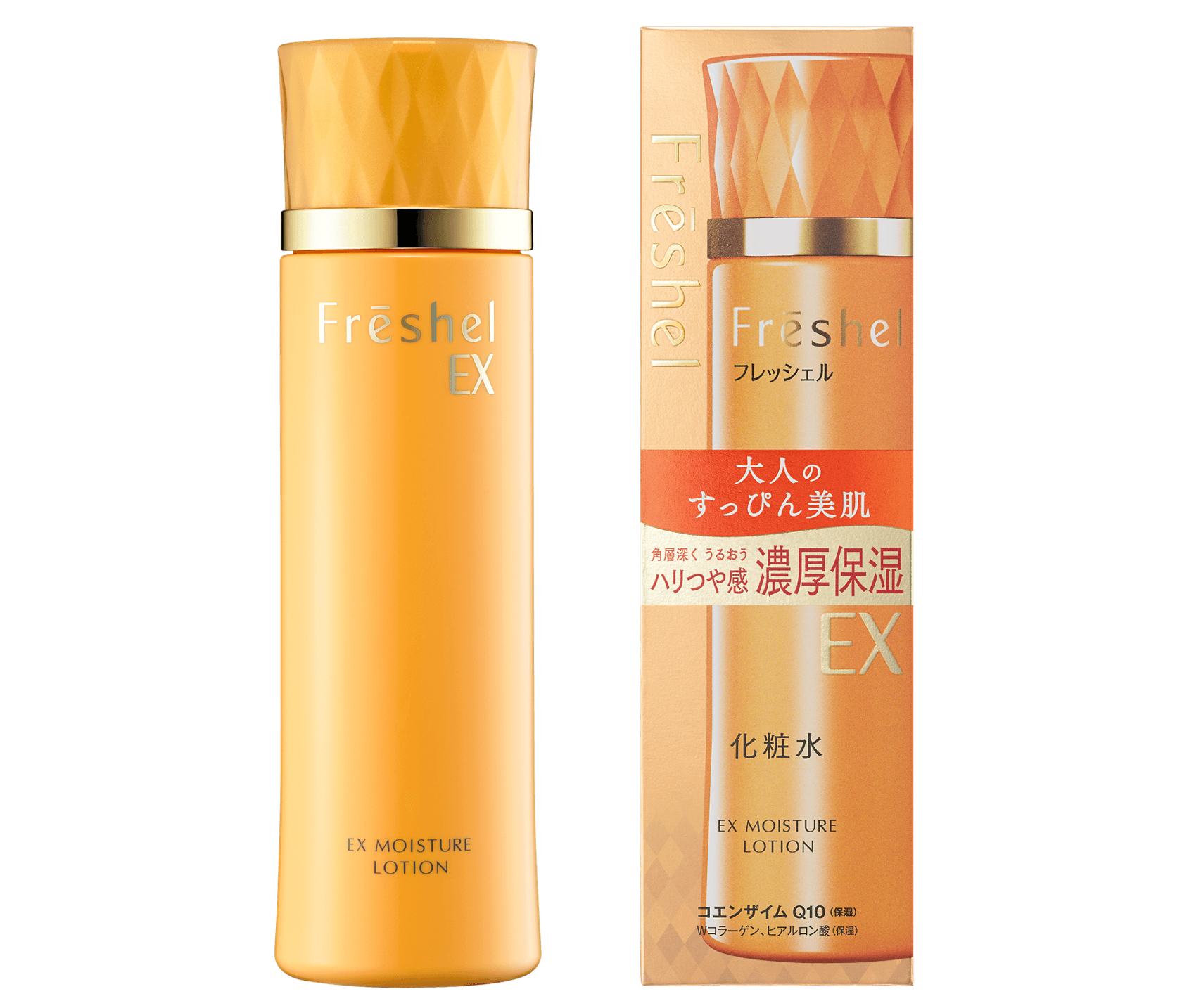 Nước hoa hồng chống lão hóa Kanebo Freshel EX Moisture Lotion 200ml - Japan