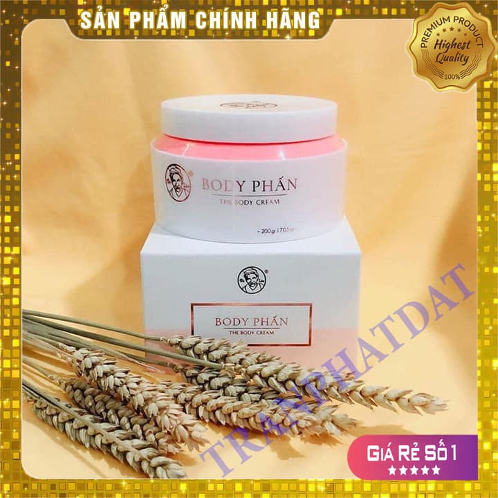 [HCM]Bà Lão Kem Body Phấn Dưỡng Da Trắng Mịn Tự Nhiên