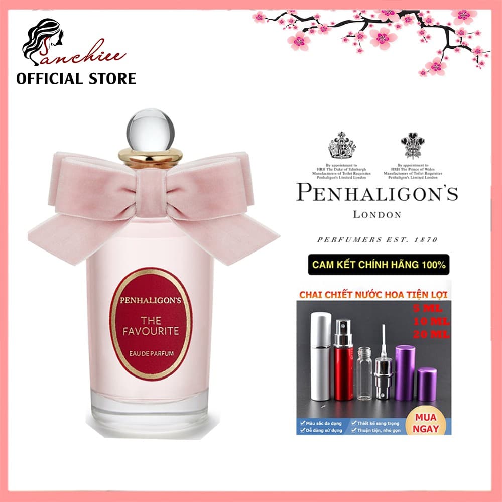 Nước hoa mini [𝘊𝘩𝘪́𝘯𝘩 𝘏𝘢̃𝘯𝘨]  Nước Hoa Nữ penhaligons the favourite.