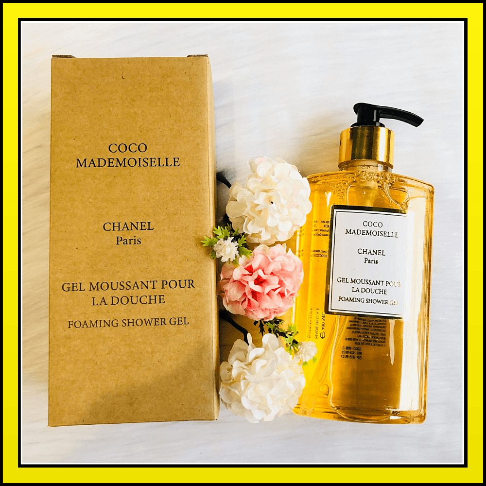 [HÀNG HOT] Sữa Tắm C.H.A.N.E.L Coco Mademoisele Hương Nước Hoa 400ml - Sữa tắm dạng gel tạo bọt cực mịn nhẹ nhàng lấy đi bụi bẩn mồ hôi vi khuẩn trên khắp cơ thể giúp tạo cảm giác thoải mái yêu đời.