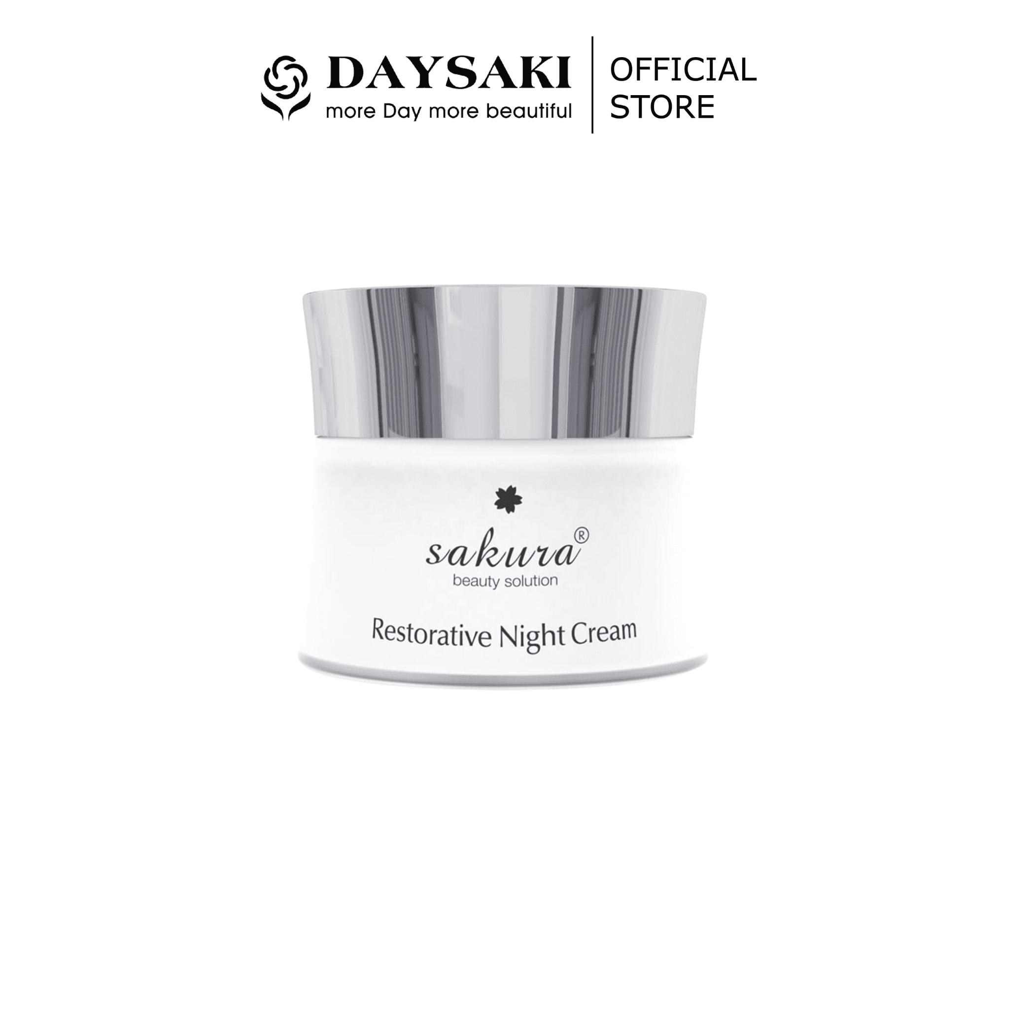 [HCM]Sakura Kem Dưỡng Ban Đêm Bảo Vệ Da Tối Uu Ngăn Ngừa Lão Hóa Sớm Restorative Night Cream 30G