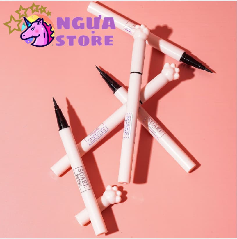 Kẻ Mắt CHÂN MÈO HỒNG siêu cưng eyeliner chống nước lâu trôi thanh mãnh dễ dùng nội địa chính hãng sỉ rẻ
