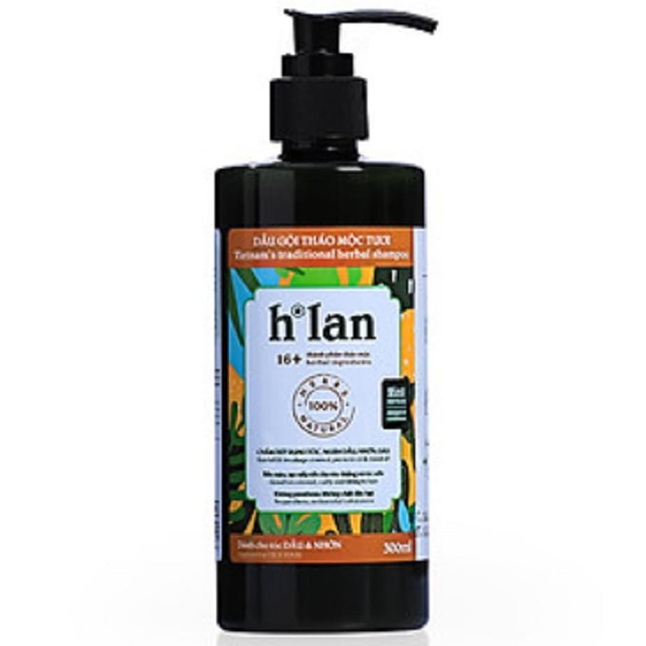 Dầu Gội Thảo Mộc Tươi HLAN - Tóc Dầu - 300ml