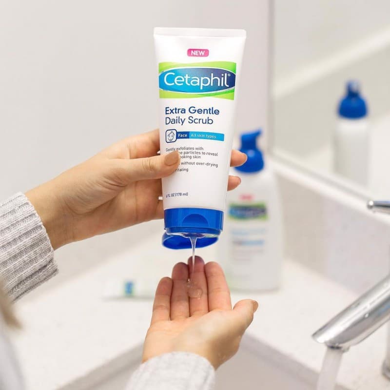 [HCM]Sữa Rửa Mặt Có Hạt Cetaphil 178ml