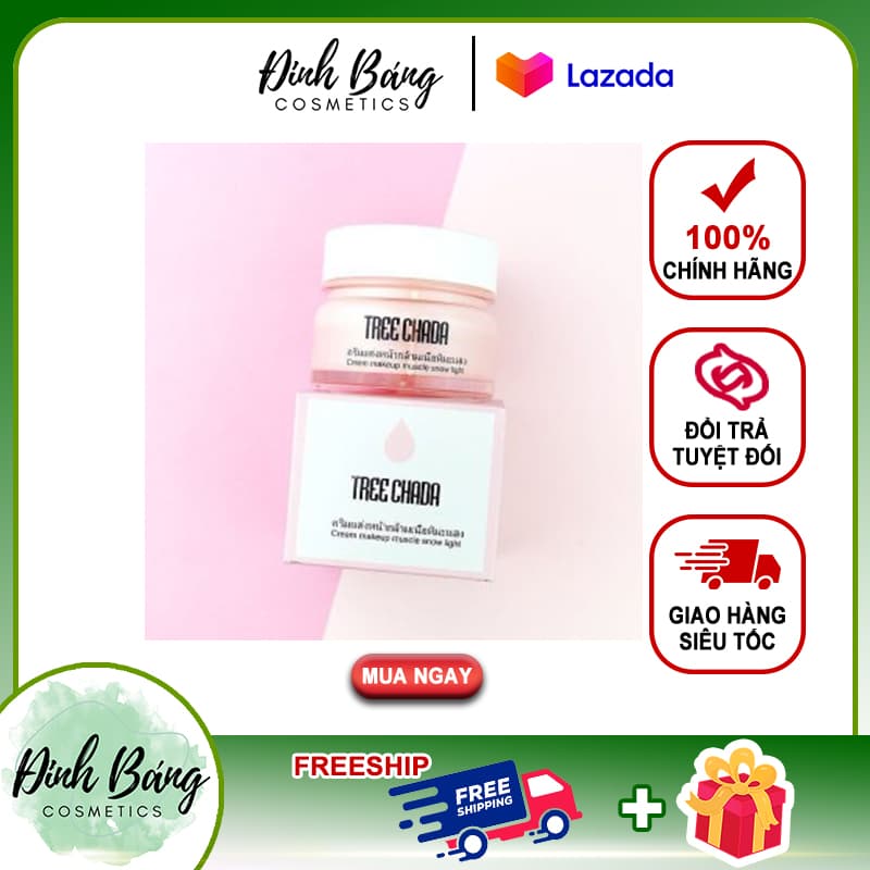 [HCM]Kem nền trang điểm che khuyết điểm thần thánh Tree Chada có chống nắng - Kho Sỉ Đình Bằng