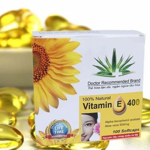 Vitamin E dưỡng da 10 vỉ x 10 viên
