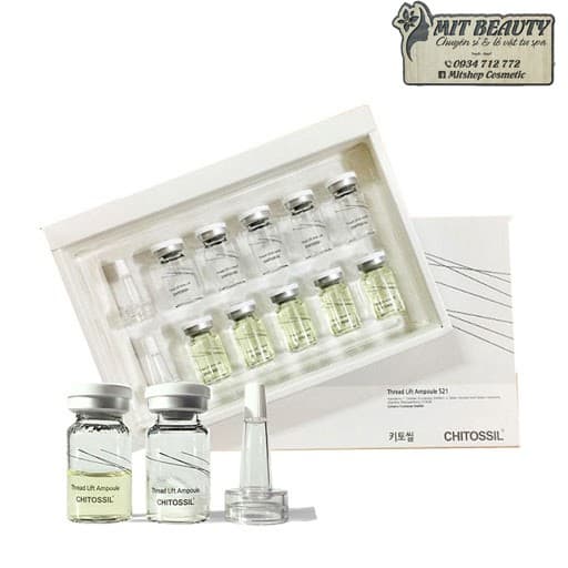 [HCM]Chitossil- CẤY CHỈ TƠ TẰM Ampoule nâng cơ xóa nhăn
