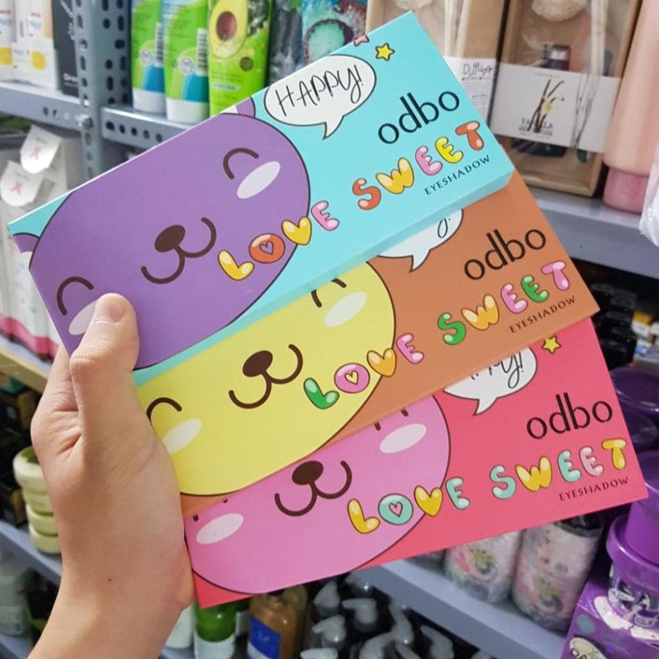 PHẤN MẮT ODBO LOVE SWEET 18 Ô OD262