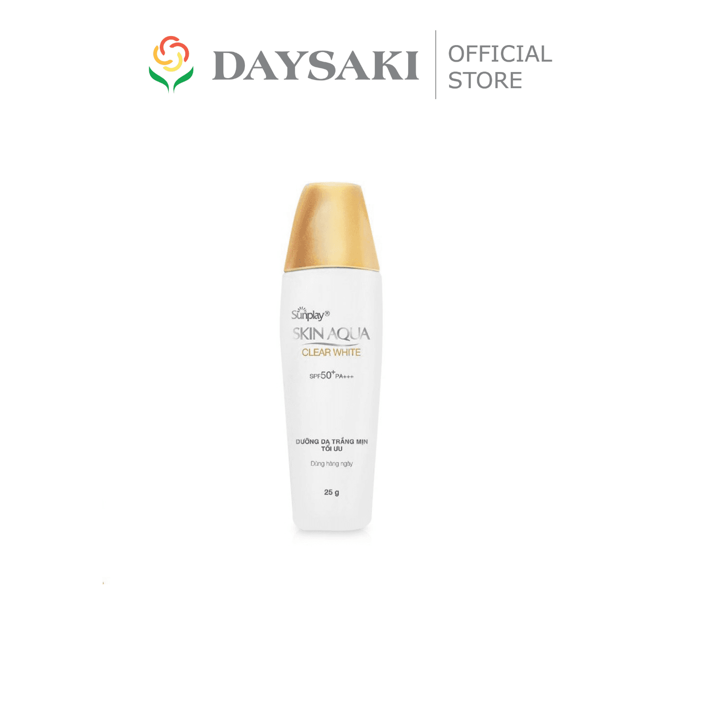 Sunplay Skin Aqua Sữa Chống Nắng Dưỡng Da Trắng Mịn Tối Ưu Clear White SPF50+ 25g