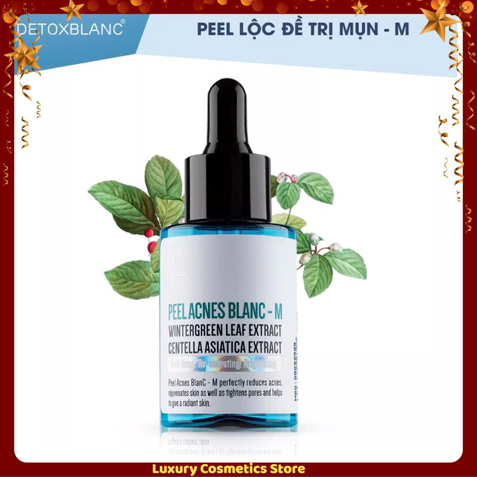 Serum Mụn Lộc Đề M Detox Blanc - Peel Acnes Blanc M