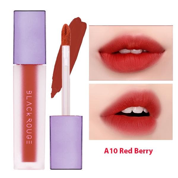[Version 2] Son Kem Lì Black Rouge Air Fit Velvet Tint Hàn Quốc (A10 – Red Berry)