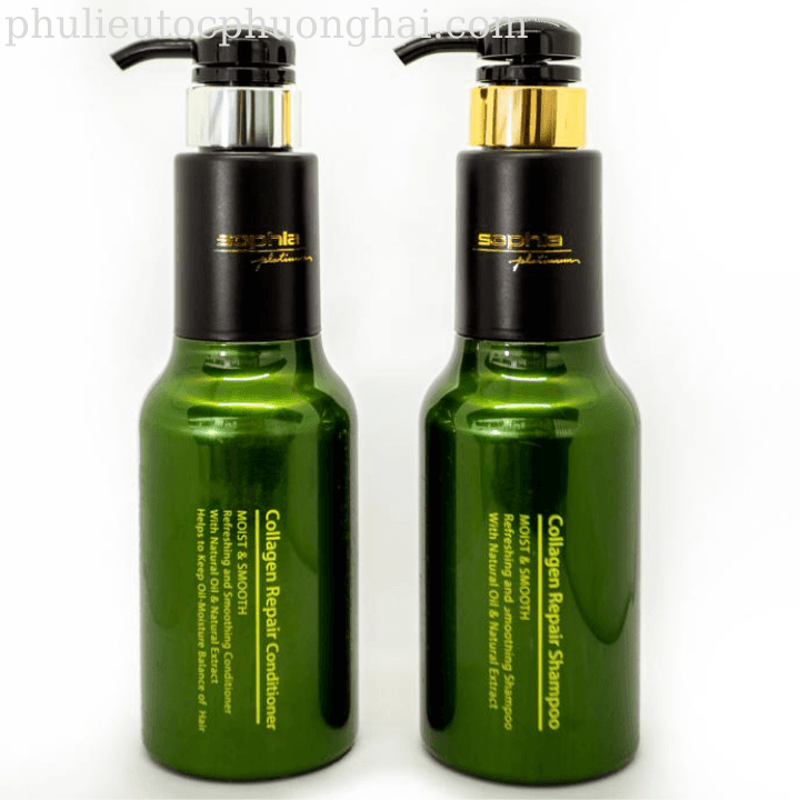 Sophia Platium Collagen 500ml – Cặp dầu gội xả phục hồi Collagen