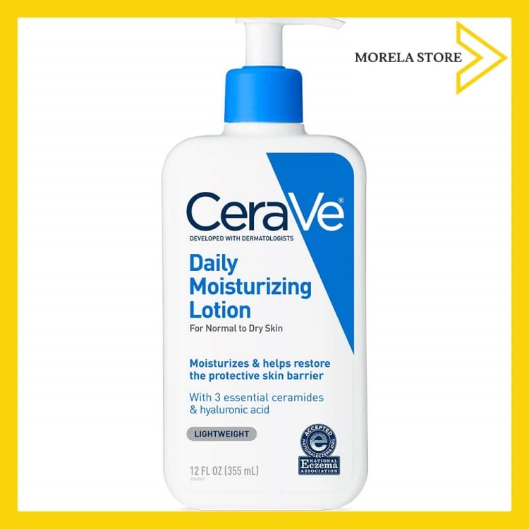 [HCM]Sữa dưỡng thể cho da thường và da khô CeraVe Daily Moisturizing Lotion với 03 Ceramides thiết yếu & Hyaluronic Acid 355ml