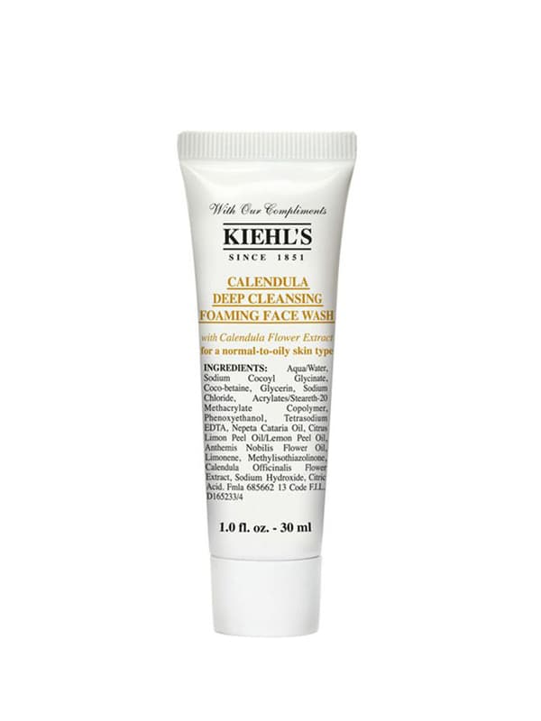 [HCM]Kiehls - Mini Size Sữa Rửa Mặt Hoa Cúc Calendula Deep Cleansing Foaming Face Wash 30ML