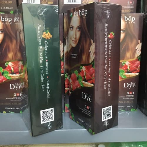 [giá xưởng mẫu mới] DẦU GỘI NÂU/ĐEN TÓC PHỦ BẠC BIBOP NHẬT BẢN 500ML CHÍNH HÃNG