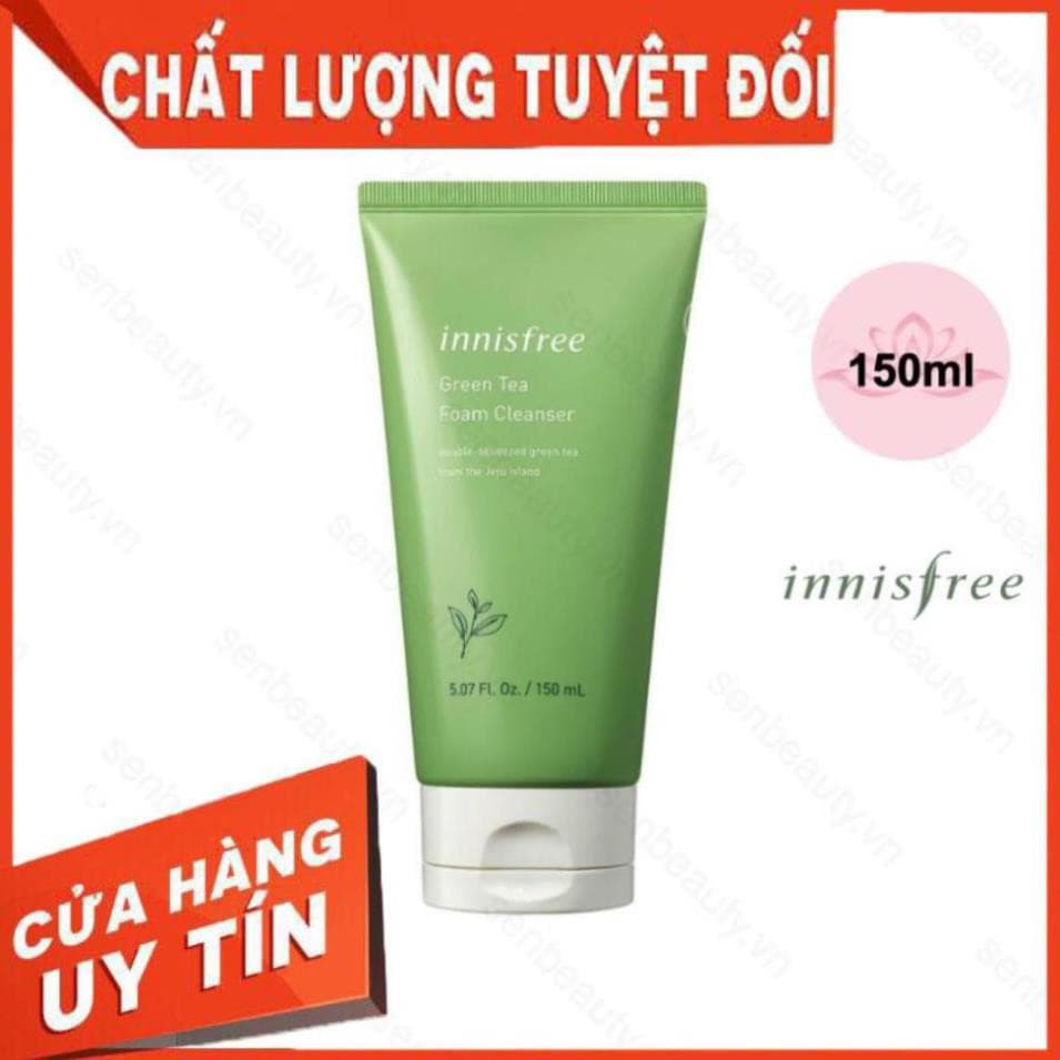 [HCM][Freeship] Sữa Rửa Mặt Trà Xanh Ngăn Ngừa Mụn Làm Sạch Green Tea Foam Cleanser 1 Chính Hãng