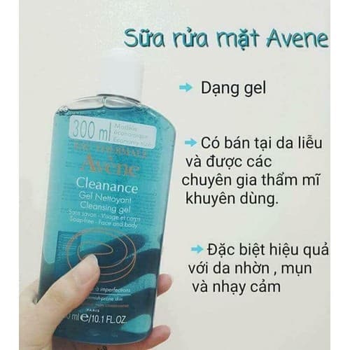 [Chính hãng] Sữa rửa mặt Avene 200ml