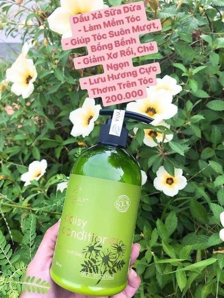 [TẶNG VÍ] Dầu Xả Tóc Cao Cấp Vi Jully - Phục Hồi Tóc Hử Tổn Chẻ Ngọn nuôi dưỡng tóc mềm mượt vào nếp
