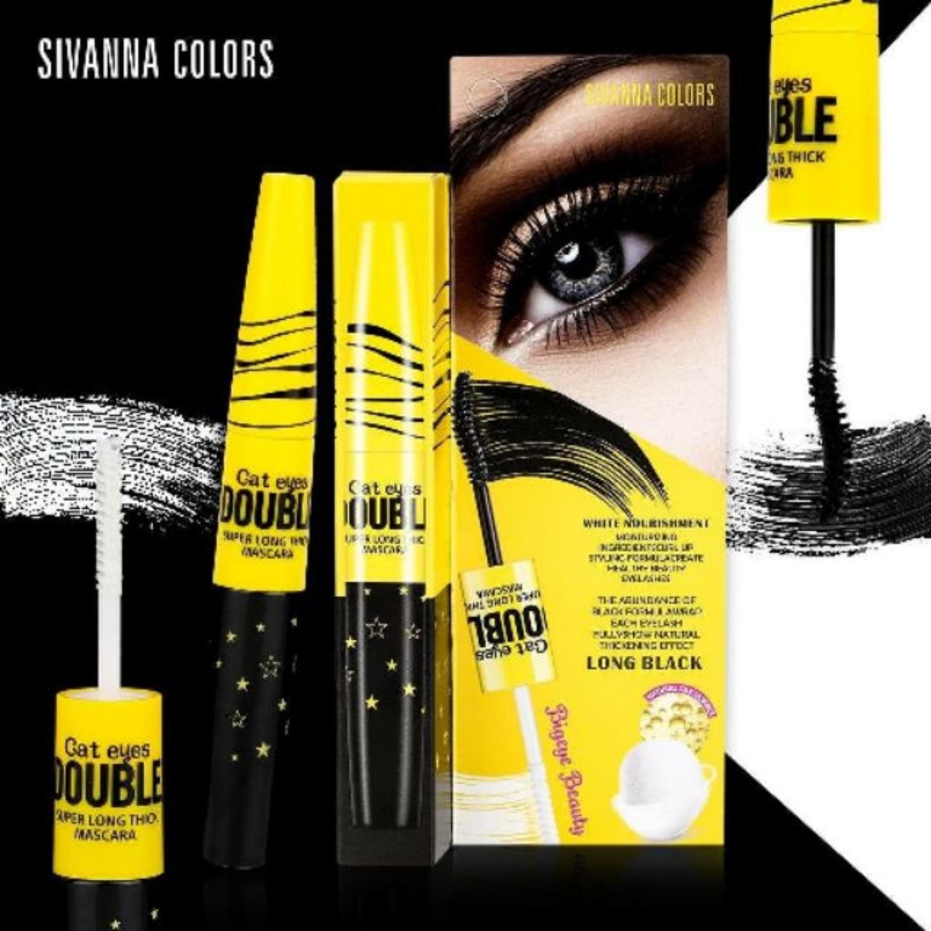 Mascara dày và dài mi Sivana OUBL long black cao cấp
