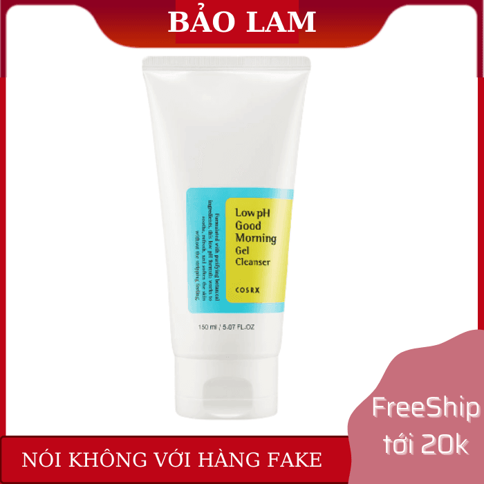 [HCM]Sữa Rửa Mặt Dạng Gel Cosrx Low pH Good Morning Gel Cleanser 150ml