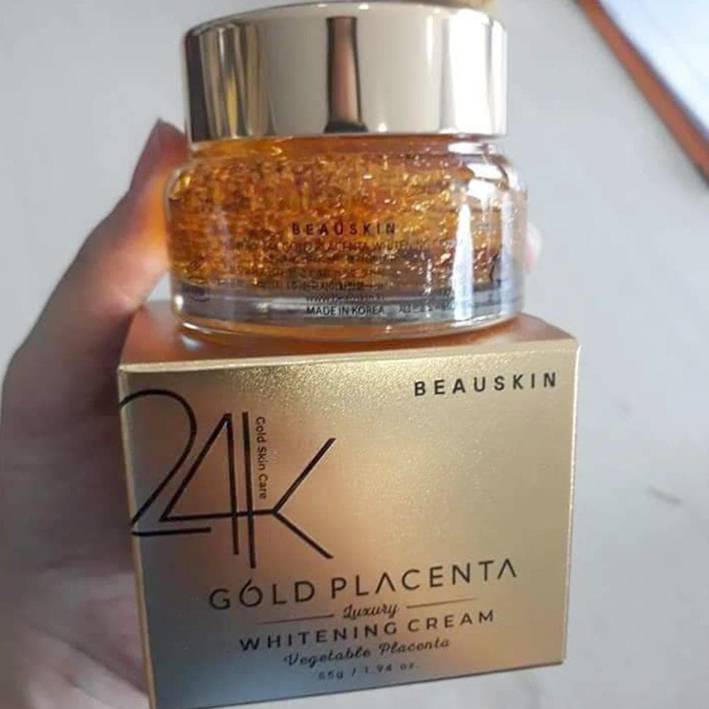 Kem dưỡng ẩm giảm thâm nám Beauskin tinh chất vàng 24k Hàn Quốc 55g