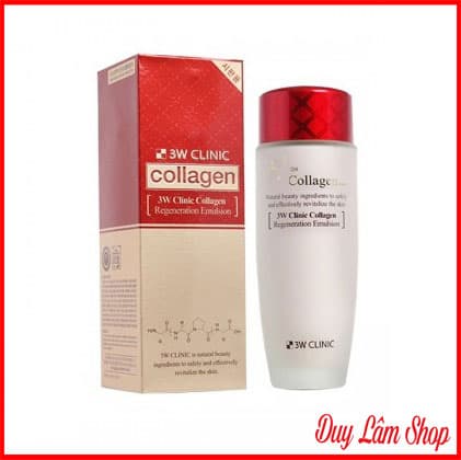 Nước hoa hồng collagen 3w clinic Regeneration Softener – Hàn quốc