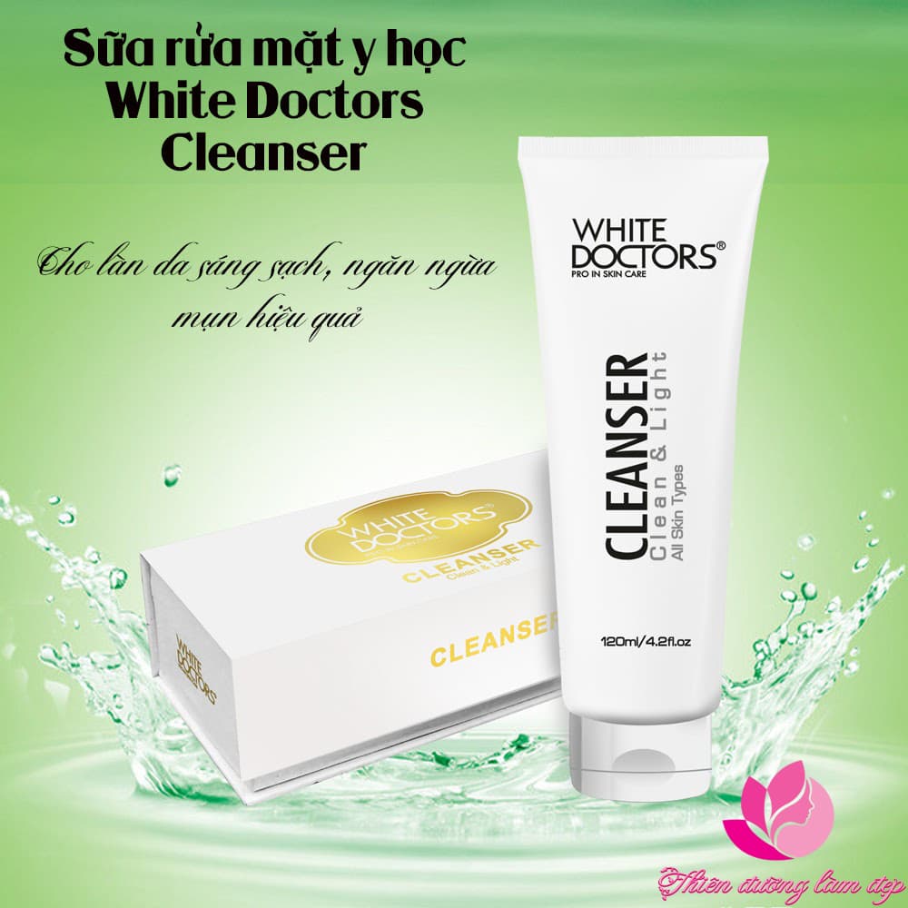 [HCM]Sữa rửa mặt y học WHITE DOCTORS - 120ml