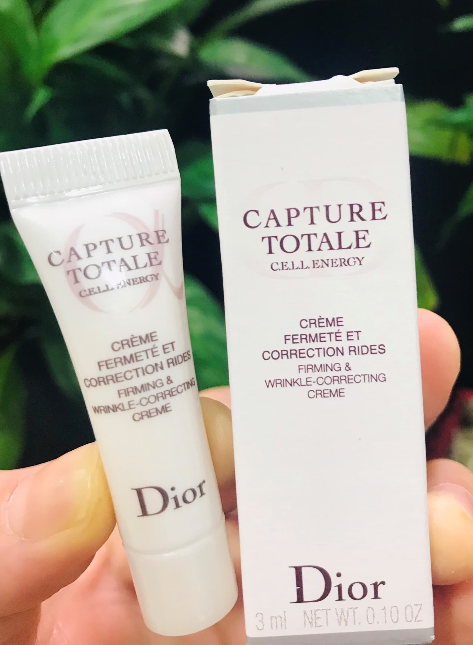 Kem Dưỡng Dior Capture Totale Firming & Wrinkle Correcting creme ngăn nếp nhăn lão hóa 3ml