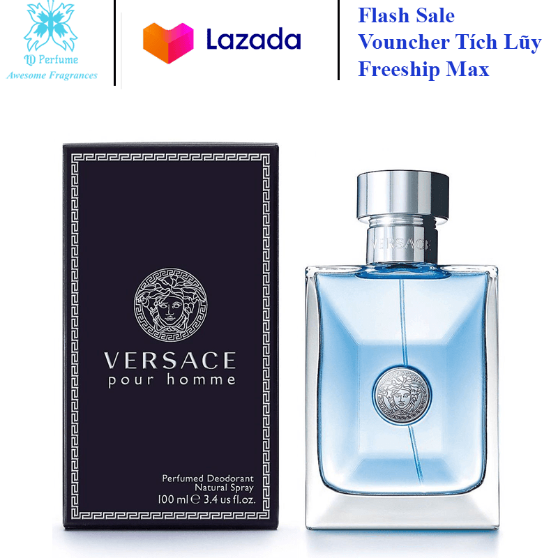 [HCM][LD Perfume] Nước hoa Nam Versace Pour Homme Fullsize 100ml