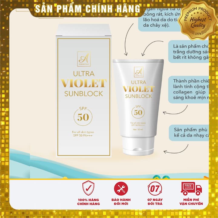 [Chính Hãng] kem chống nắng a cosmetic