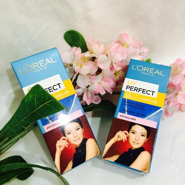 Kem chống nắng bảo vệ da chống lão hóa LOreal Paris UV Perfect SPF50+ PA++++ 60ml