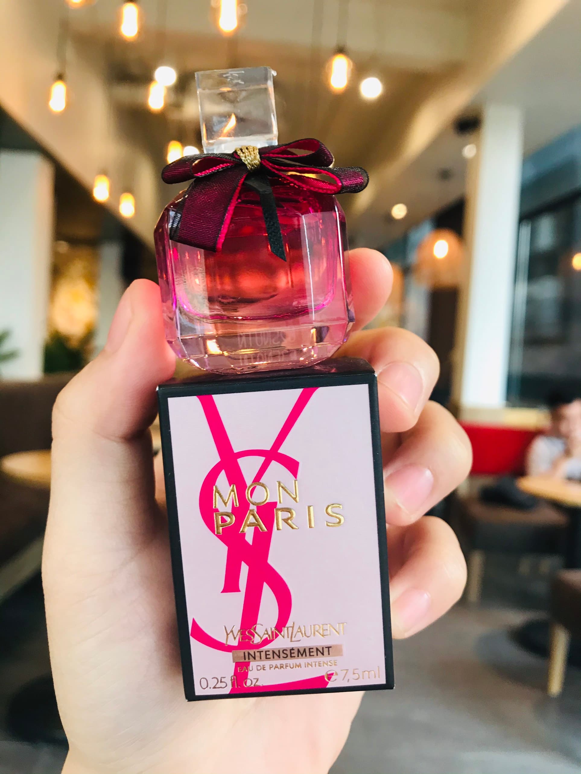 Nước hoa Nữ YSL Mon Paris Intensement EDP bản 7.5ml mini cực yêu tem phụ tiếng việt chính hãng