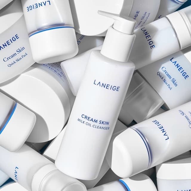 Dầu tẩy trang LANEIGE Cream Skin Milk Oil Cleanser dạng sữa 200ml