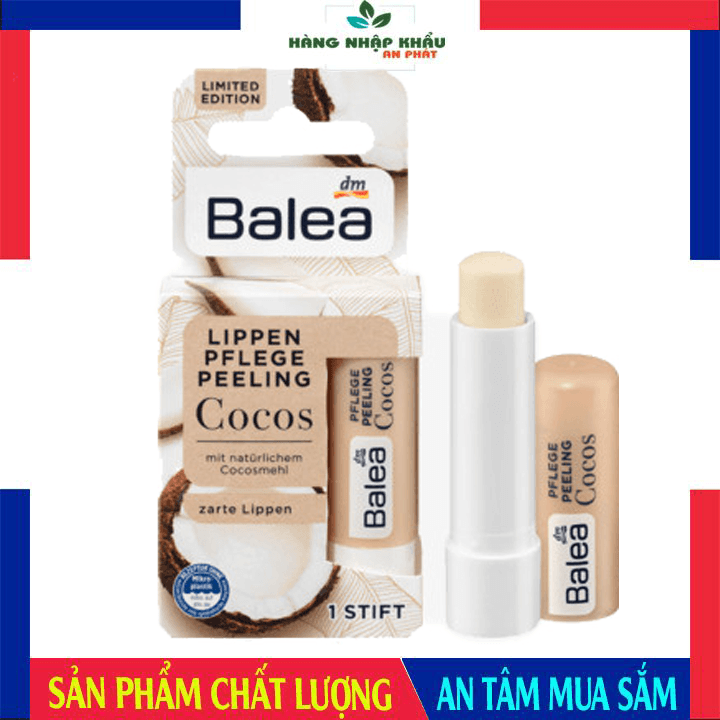 Son Dưỡng Môi Balea Peeling Cocos 4.8g