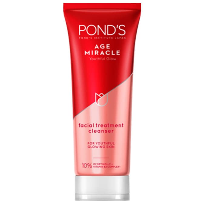 Sữa rửa mặt sạch bã nhờn Ponds Age Miracle 100ml