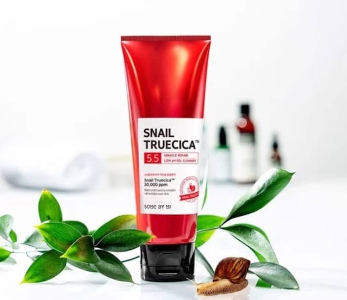 Sữa Rửa Mặt Snail Truecica 100ml