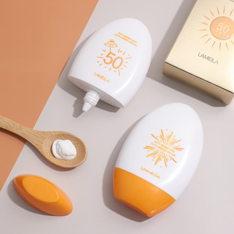 Kem Chống Nắng Lameila SPF 50 PA+++ Bảo vệ da không ăn nắng thâm sạm