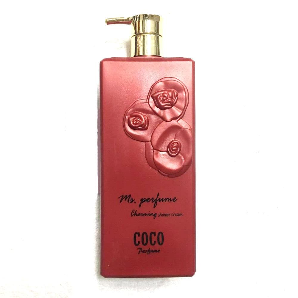 Sữa tắm Coco Perfume Charming Shower Cream chai đỏ quyến rũ hương nồng nàn 800ml