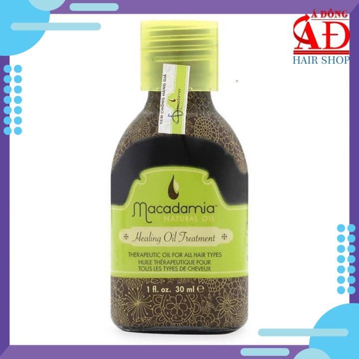 Macadamia Healing Oil Treatment 27ml Tinh dầu bóng dưỡng tóc khô hư tổn Mỹ