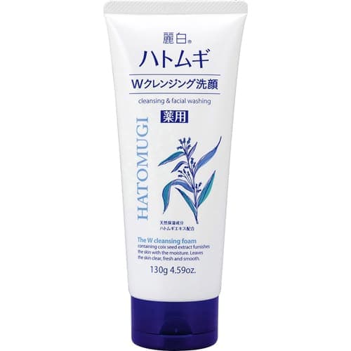 Sữa rửa mặt trắng da ý dĩ Hatomugi Naturie – Nhật Bản