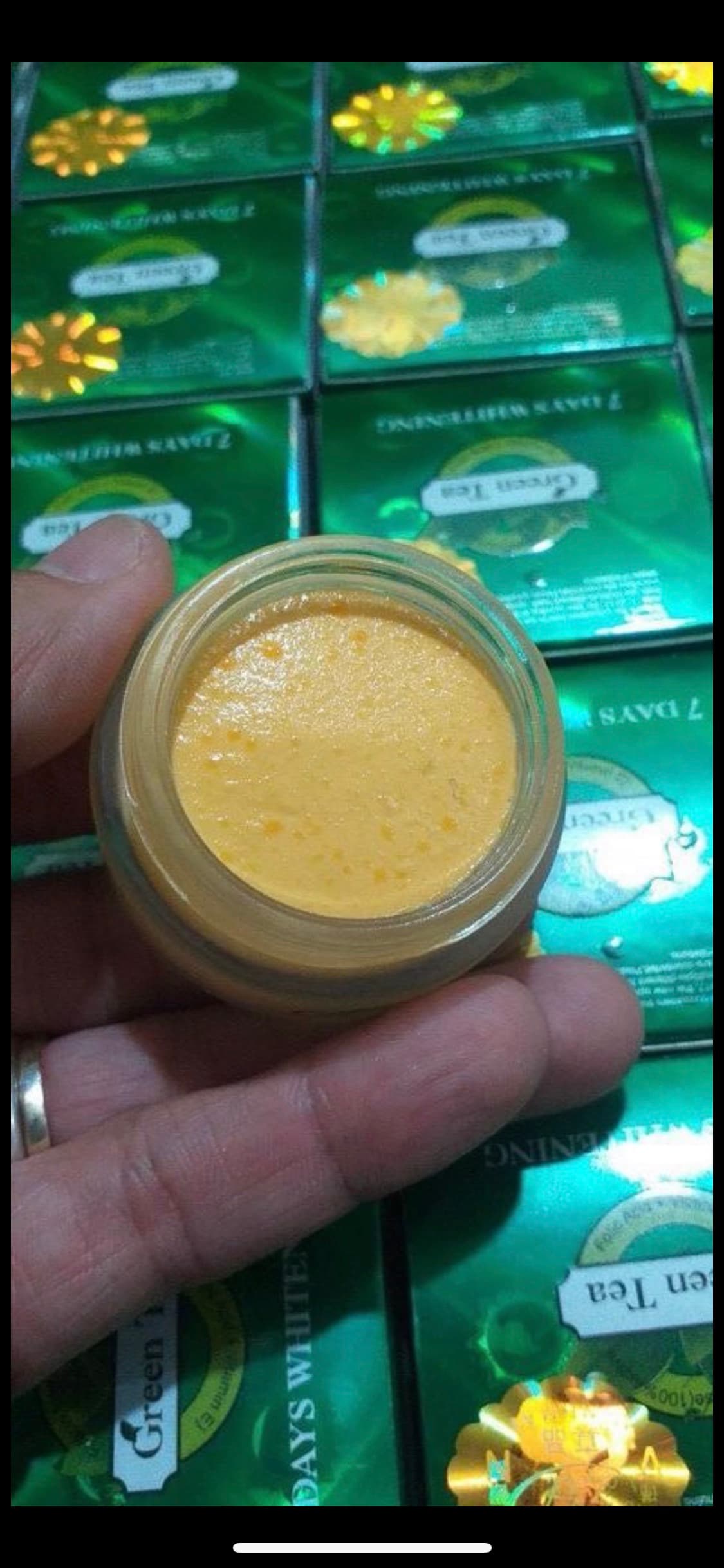 Kem sâm Green Tea HuashuLi Seven day dưỡng Da nám chống nắng Green Tea HuashuLi Seven day kem trà xanh - kem hua shu li - HX1890