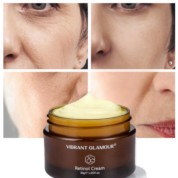 Kem dưỡng phục hồi da Retinol Vibrant Glamor tinh chất dưỡng ẩm dưỡng trắng làm sáng VC ngăn ngừa lão hóa collagen xóa nếp nhăn ngăn ngừa lão hóa 30g