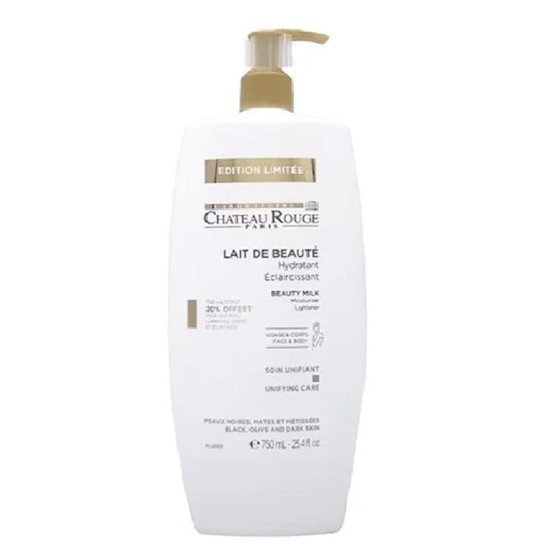 [HCM]Sữa dưỡng thể kích trắng da body - LABORATOIRE CHATEAU ROUGE BEAUTY MILK UNIFYING CARE 750ml