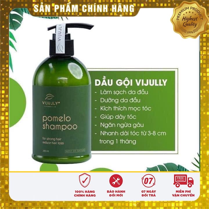 [Chính Hãng] dầu gội vijully loại không vỏ hộp