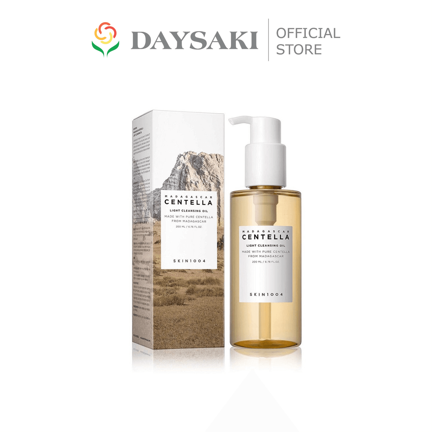 Skin1004 Dầu Tẩy Trang Lỏng Nhẹ Làm Sạch Sâu Da Madagascar Centella Light Cleansing Oil 200ml