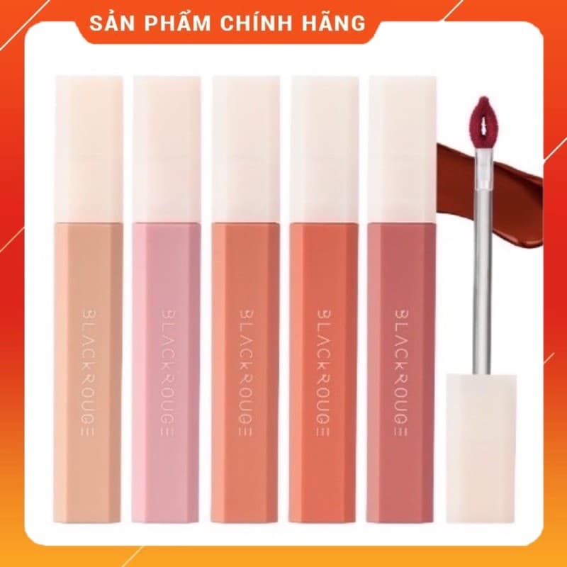 [HCM]SON KEM LÌ BLACK ROUGE HALF N HALF WATER VELVET MÀU HV05