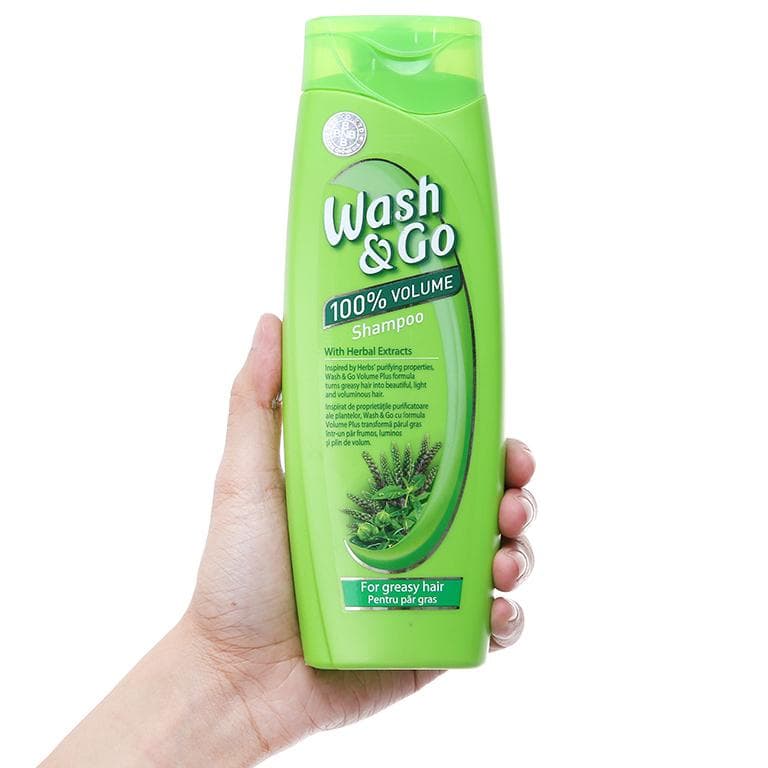 Dầu gội thảo dược Wash&Go Shampoo Herbal Extracts 400ml